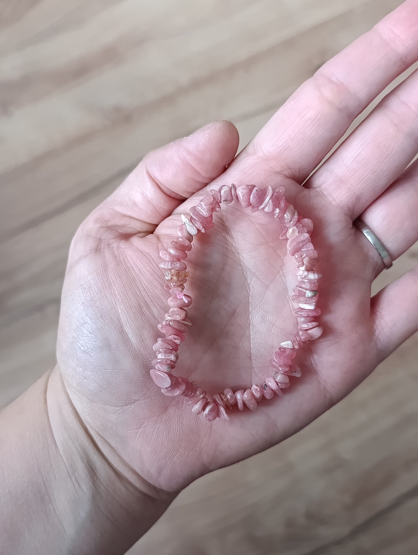 Bracelet baroque Rhodochrosite - Qualité AA