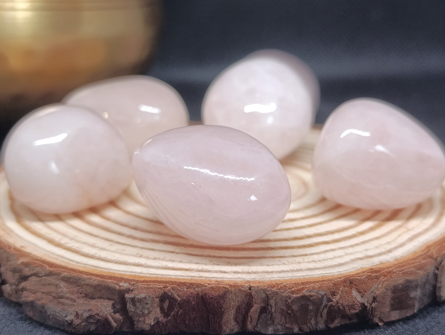 Pierre Roulée Quartz Rose