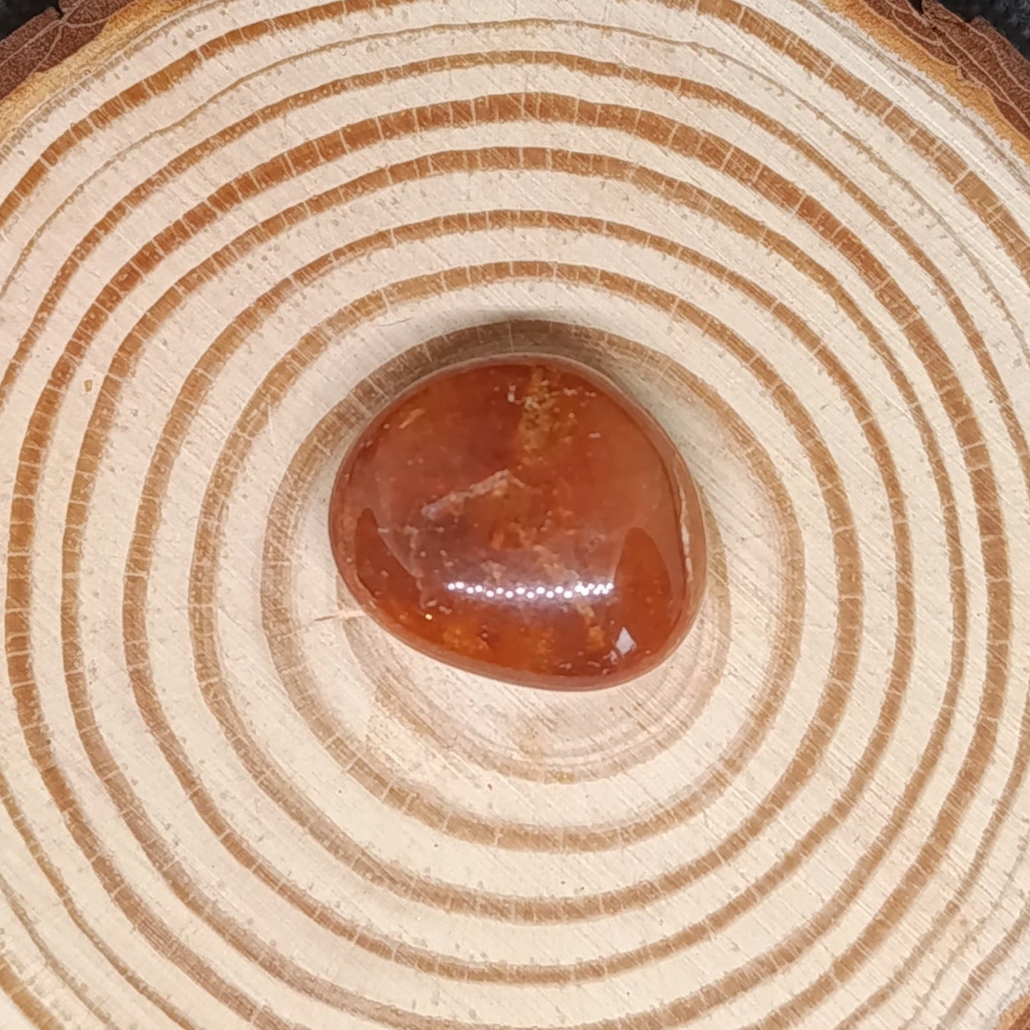 Pierre Roulée Aventurine Orange