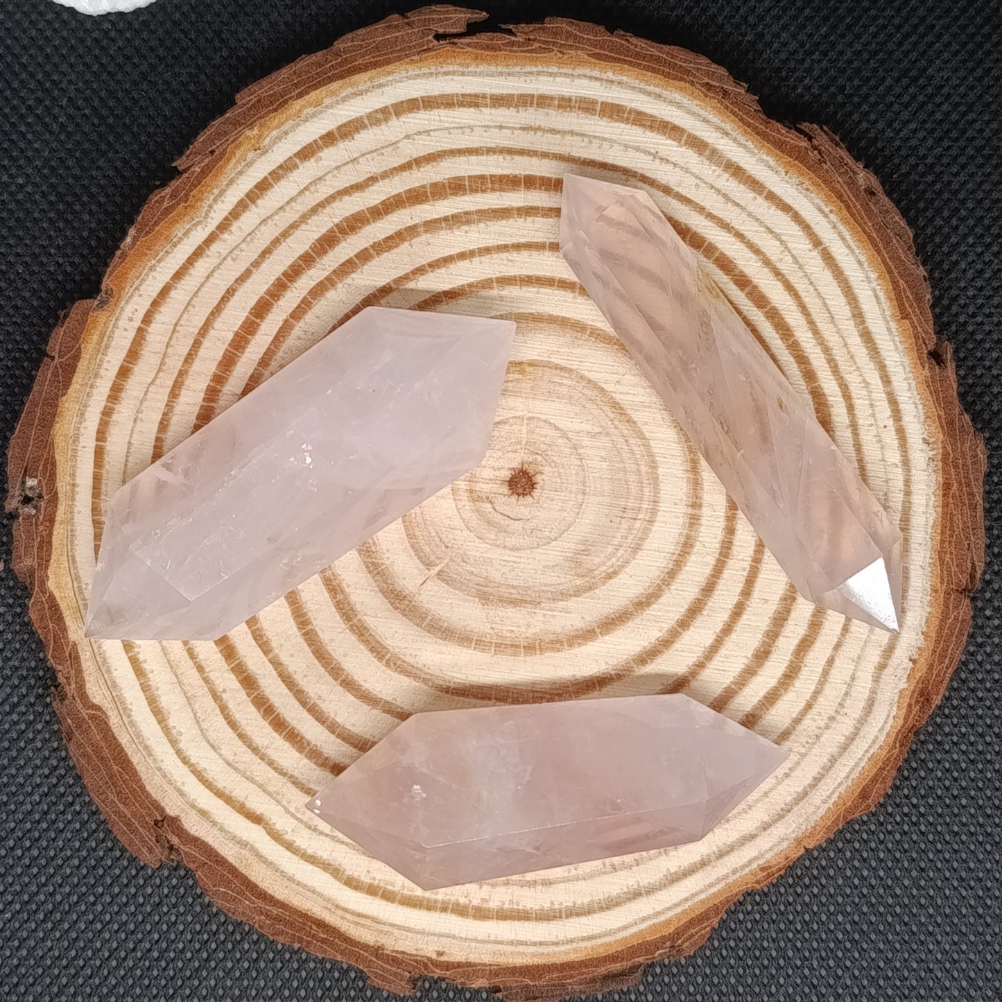 Pointe Quartz rose- Qualité AA