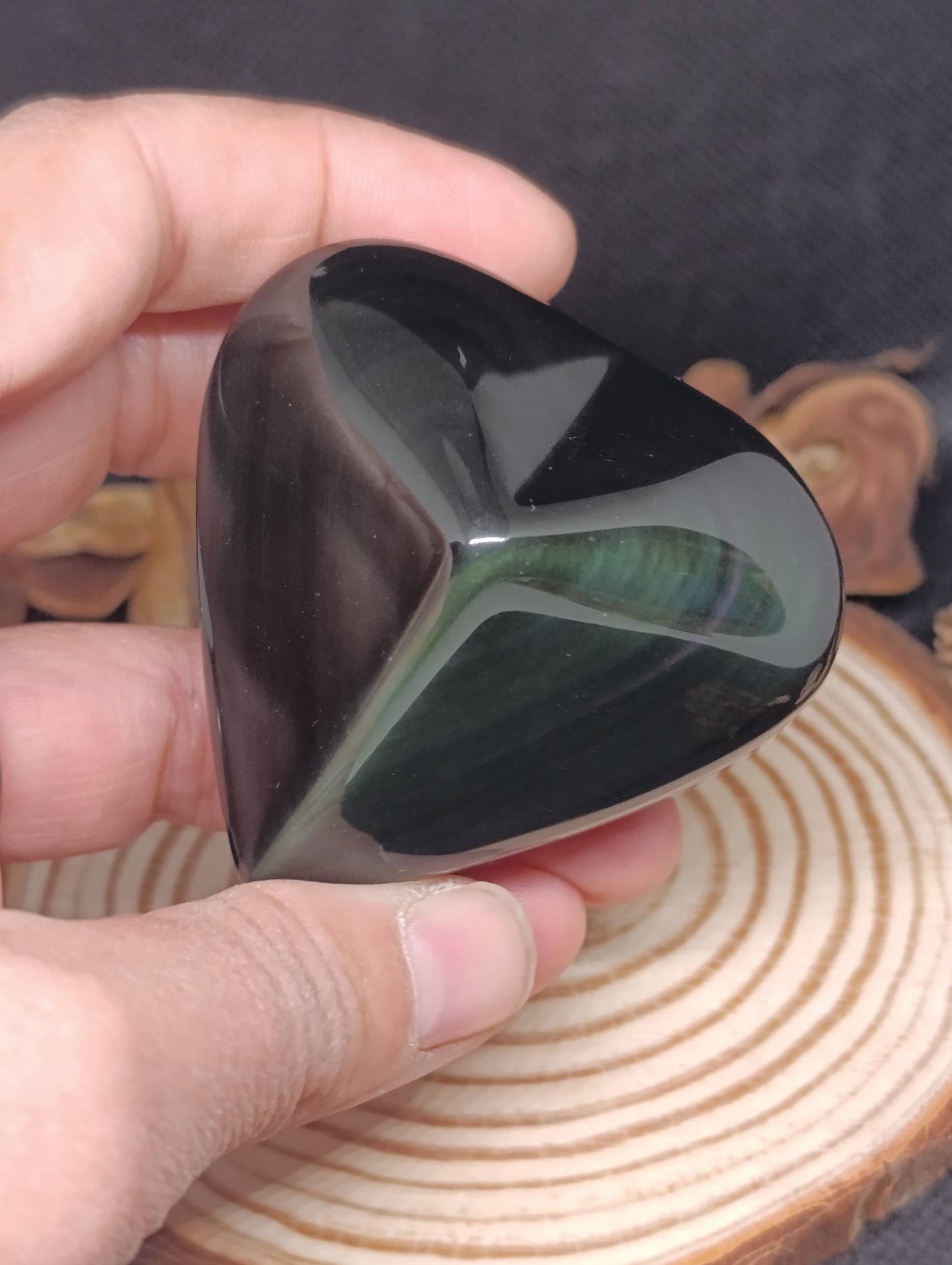 Coeur Obsidienne oeil celeste