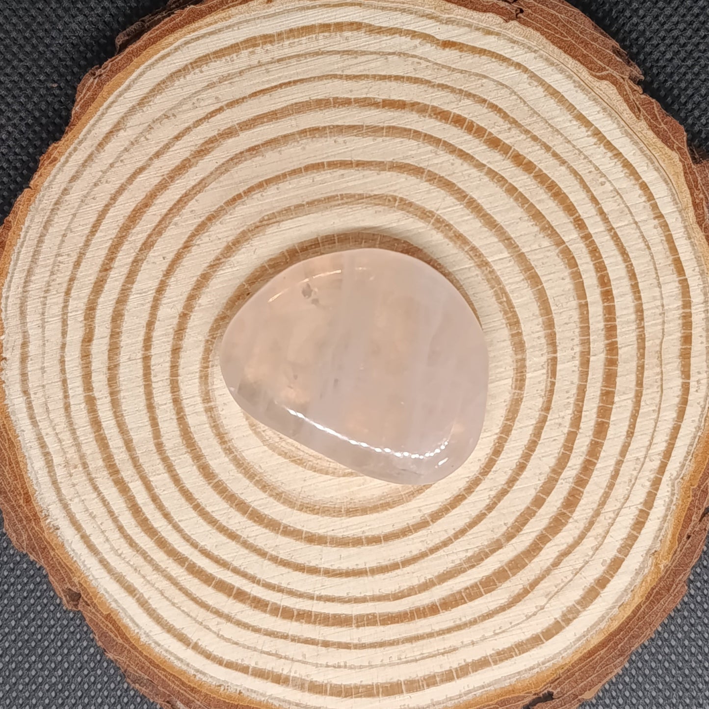 Pierre plate Quartz rose - Qualité AA