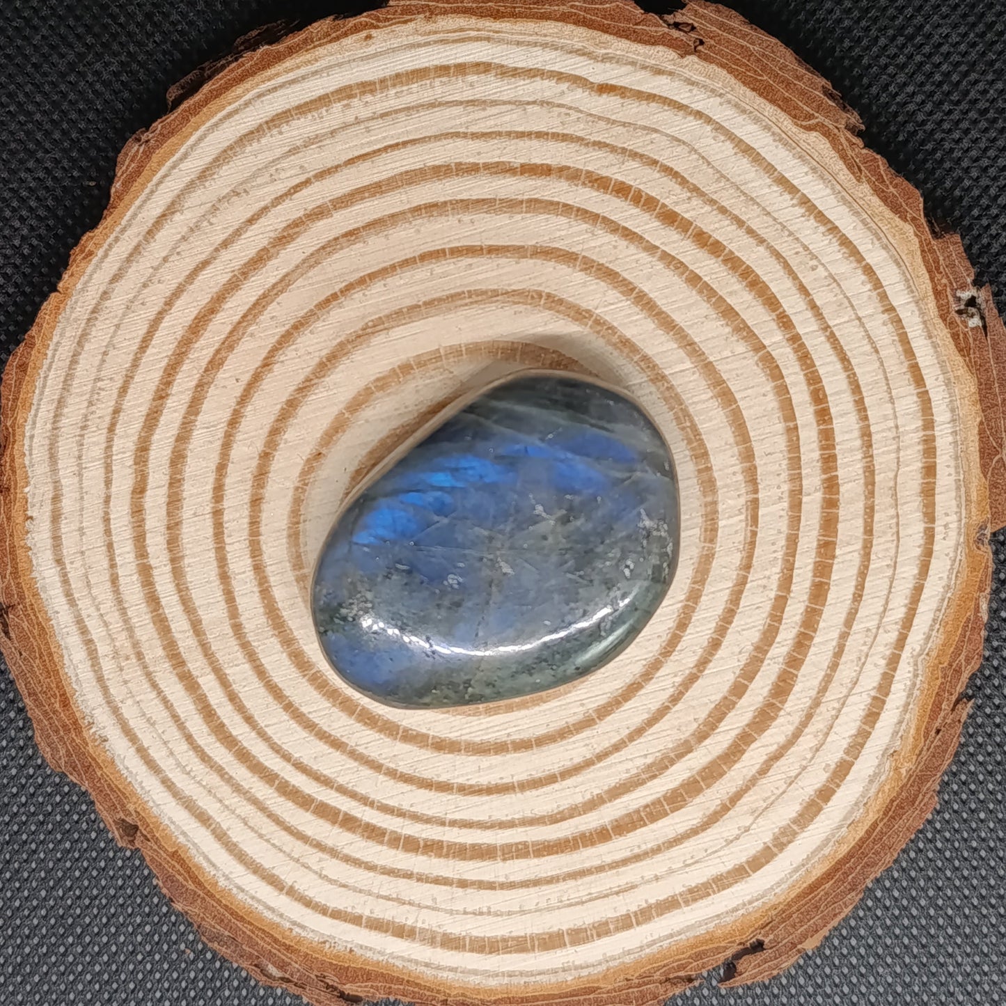 Pierre plate Labradorite bleue - Qualité AA