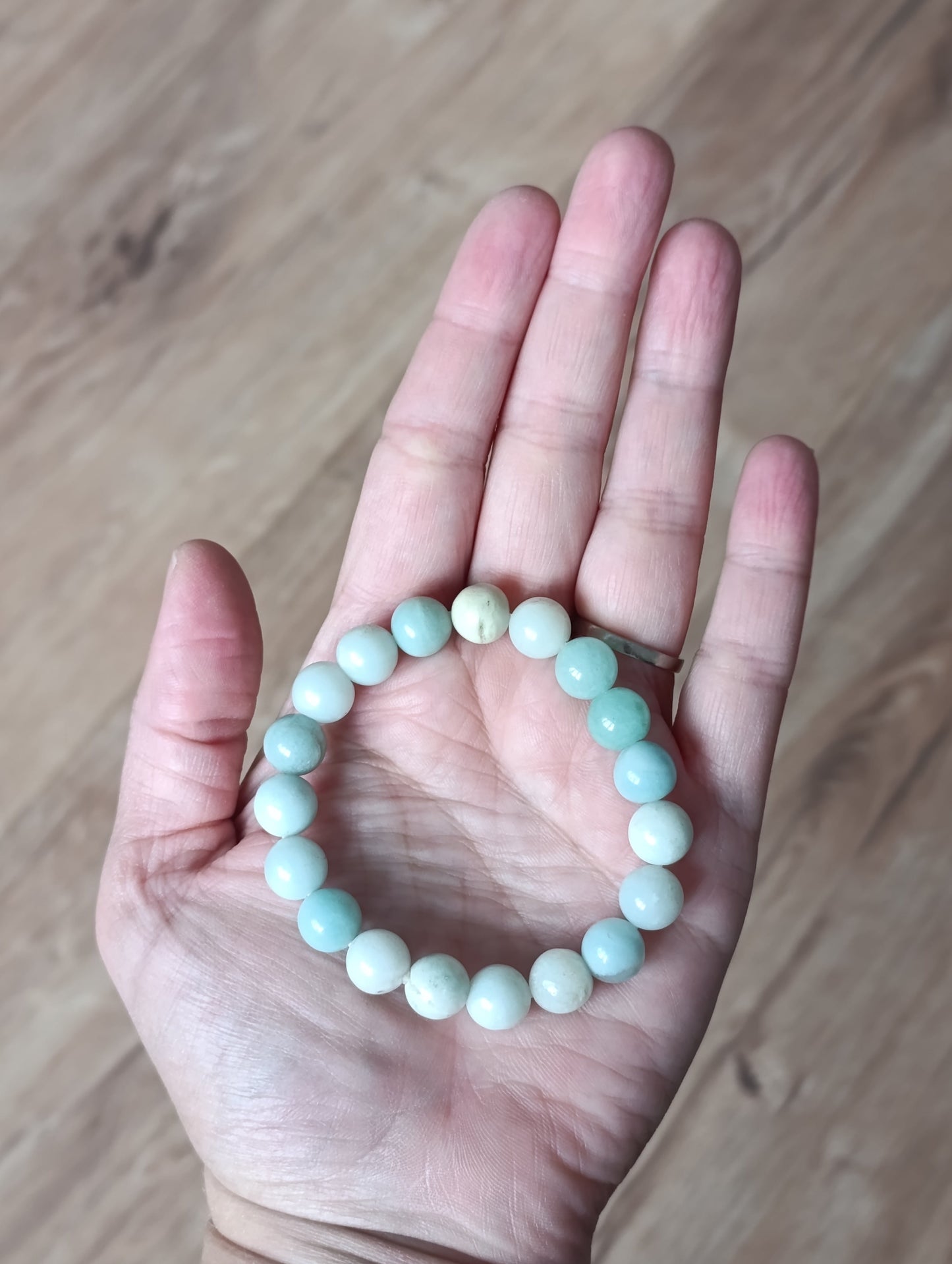 Bracelet boule Amazonite Chine 10mm