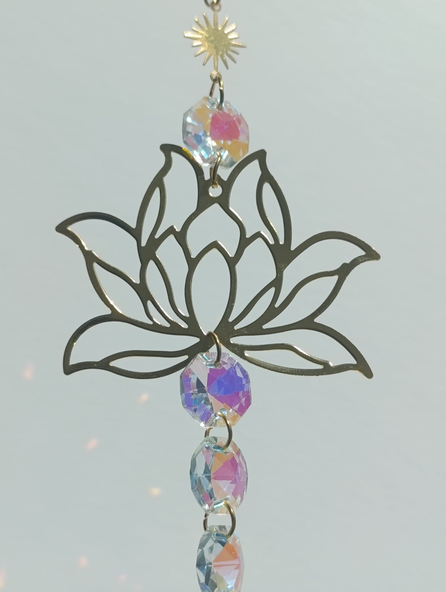 Attrape-soleil fleur de lotus
