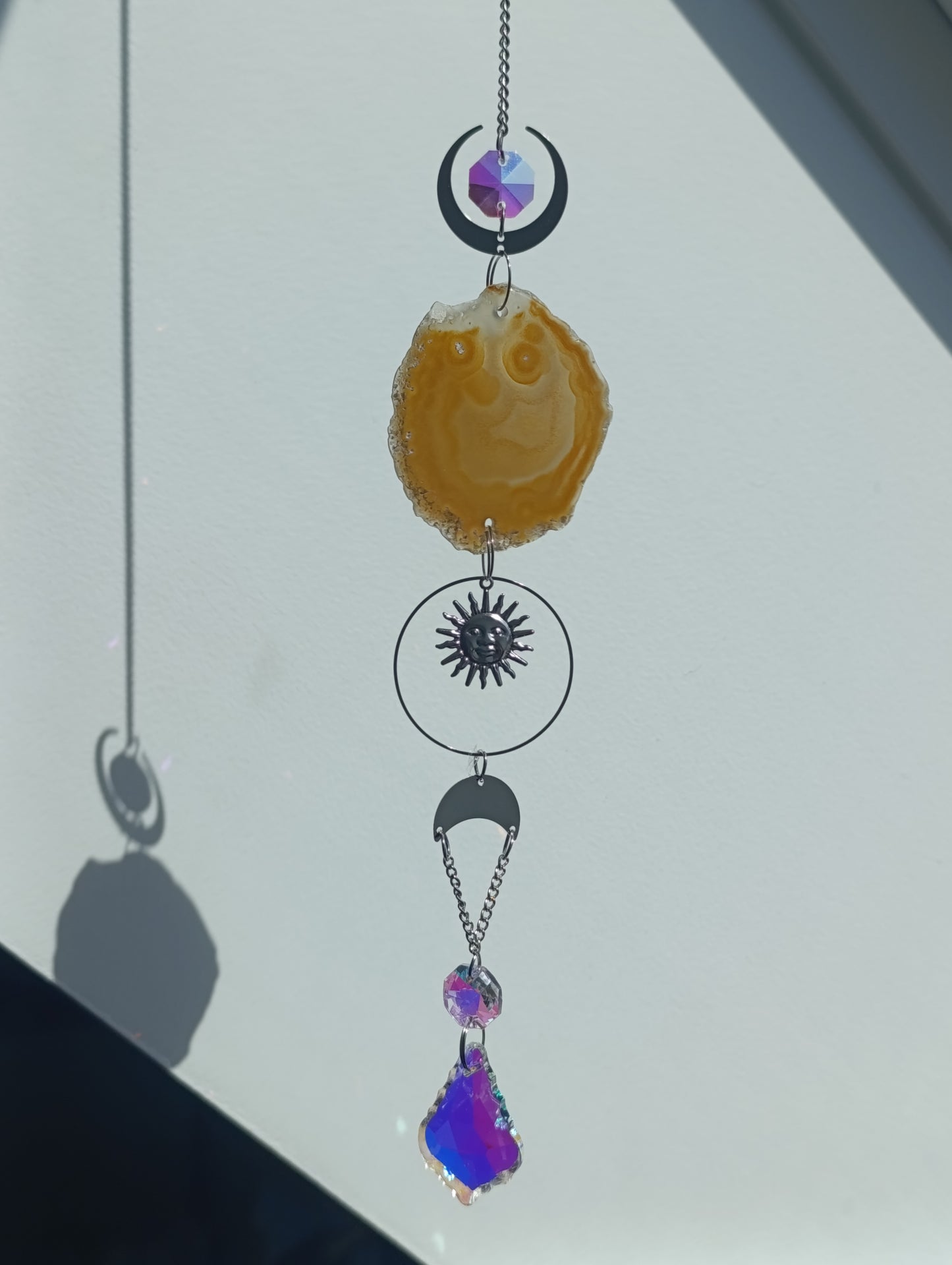Attrape-soleil tranche d'Agate