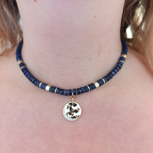 Collier étoilé Lapis Lazuli