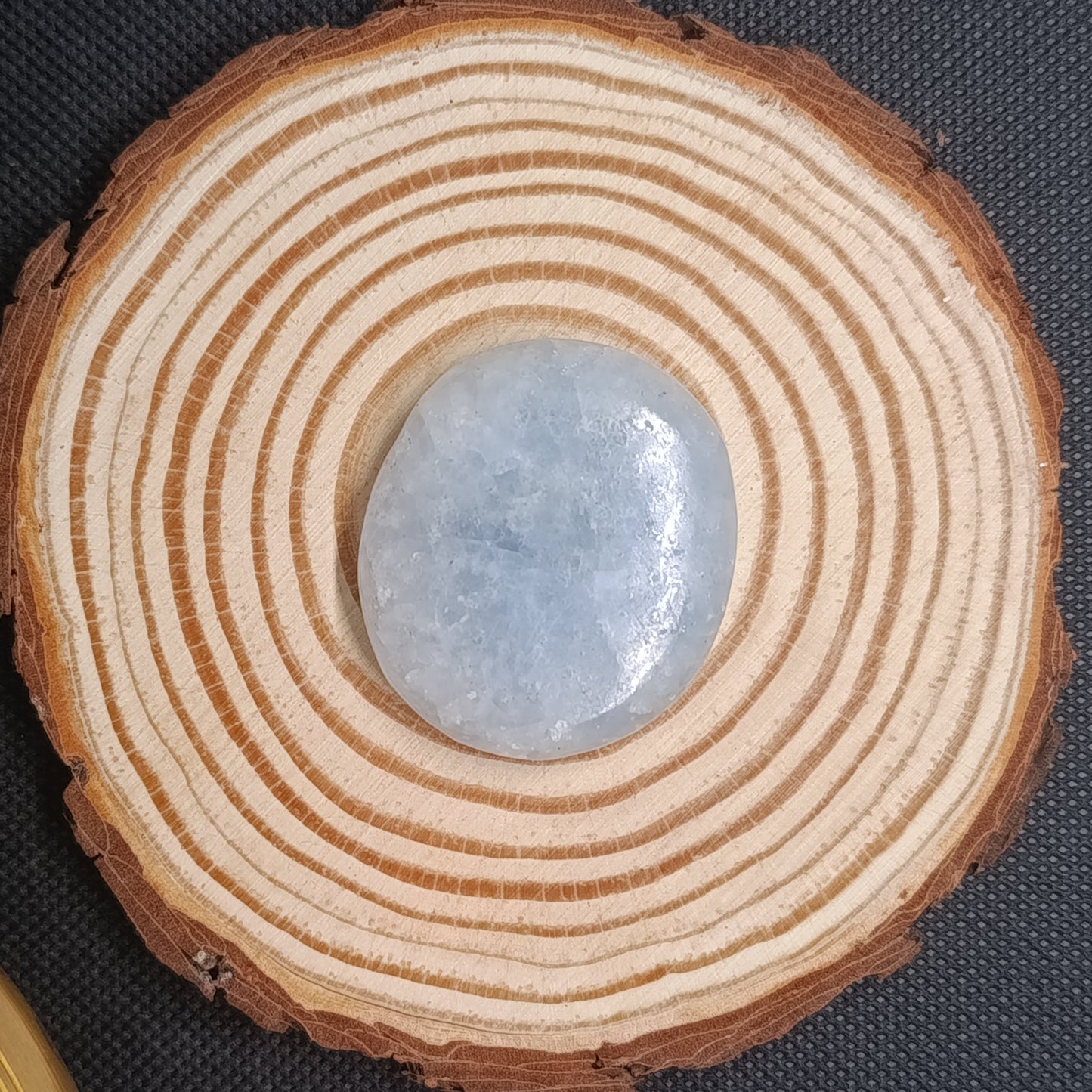 Pierre plate Calcite bleue
