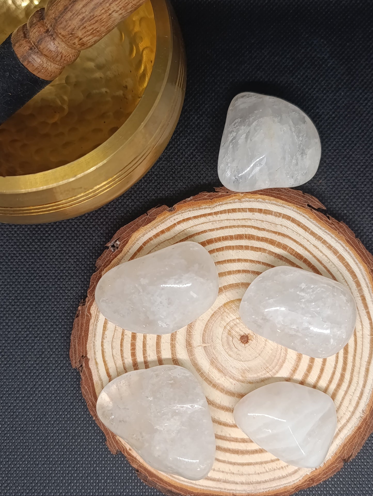 Pierre roulée Cristal de roche XL