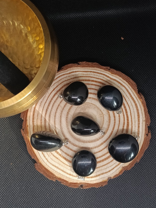 Pendentif Obsidienne œil céleste - Qualité AA