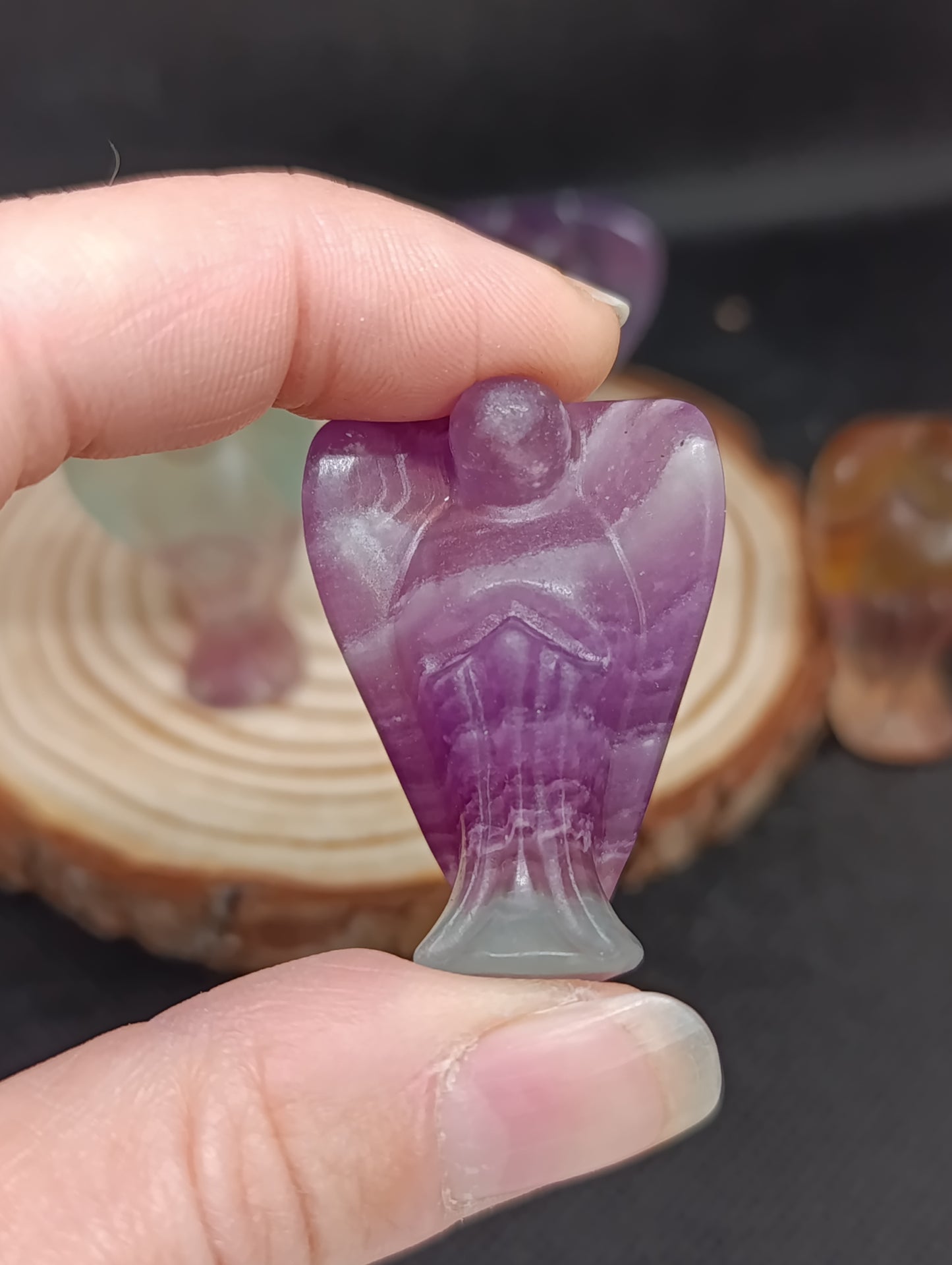 Ange Fluorite - Qualité AAA
