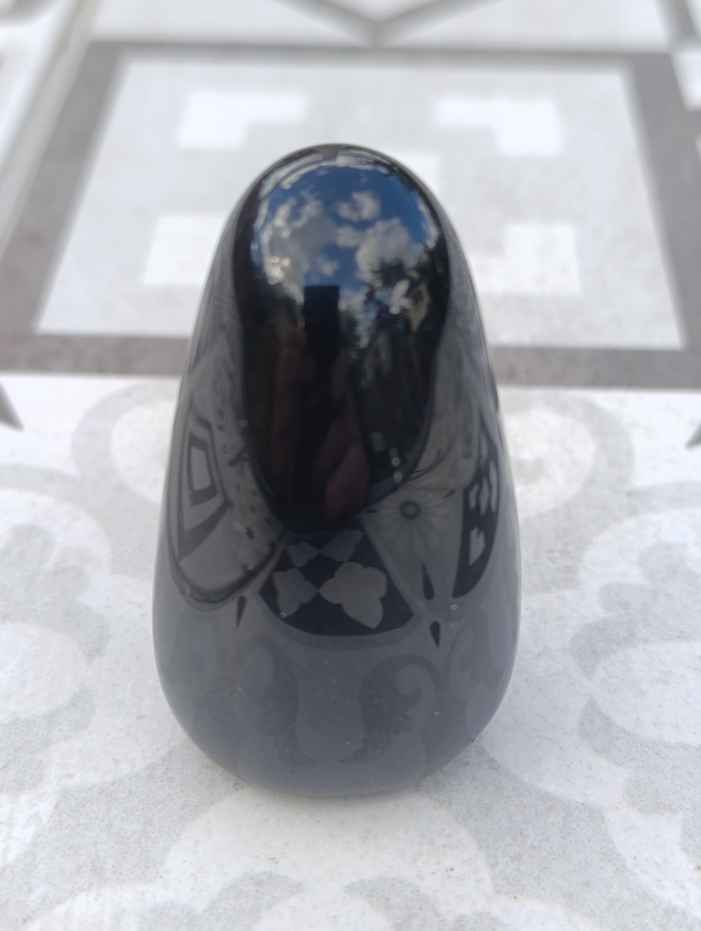 Forme libre Obsidienne œil céleste - Qualité AA
