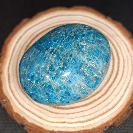 Galet Apatite bleue - 225gr
