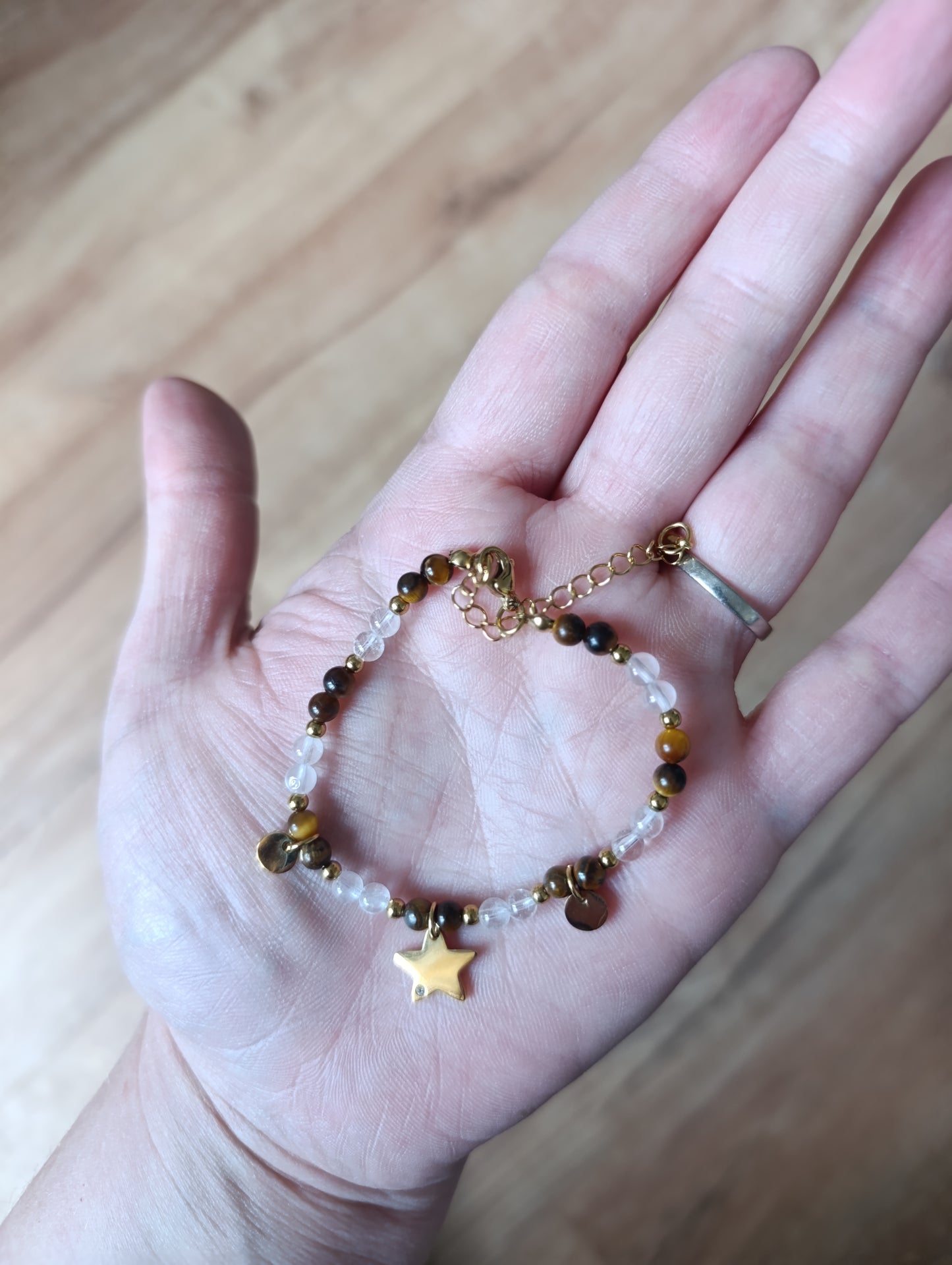 Bracelet breloque étoilé