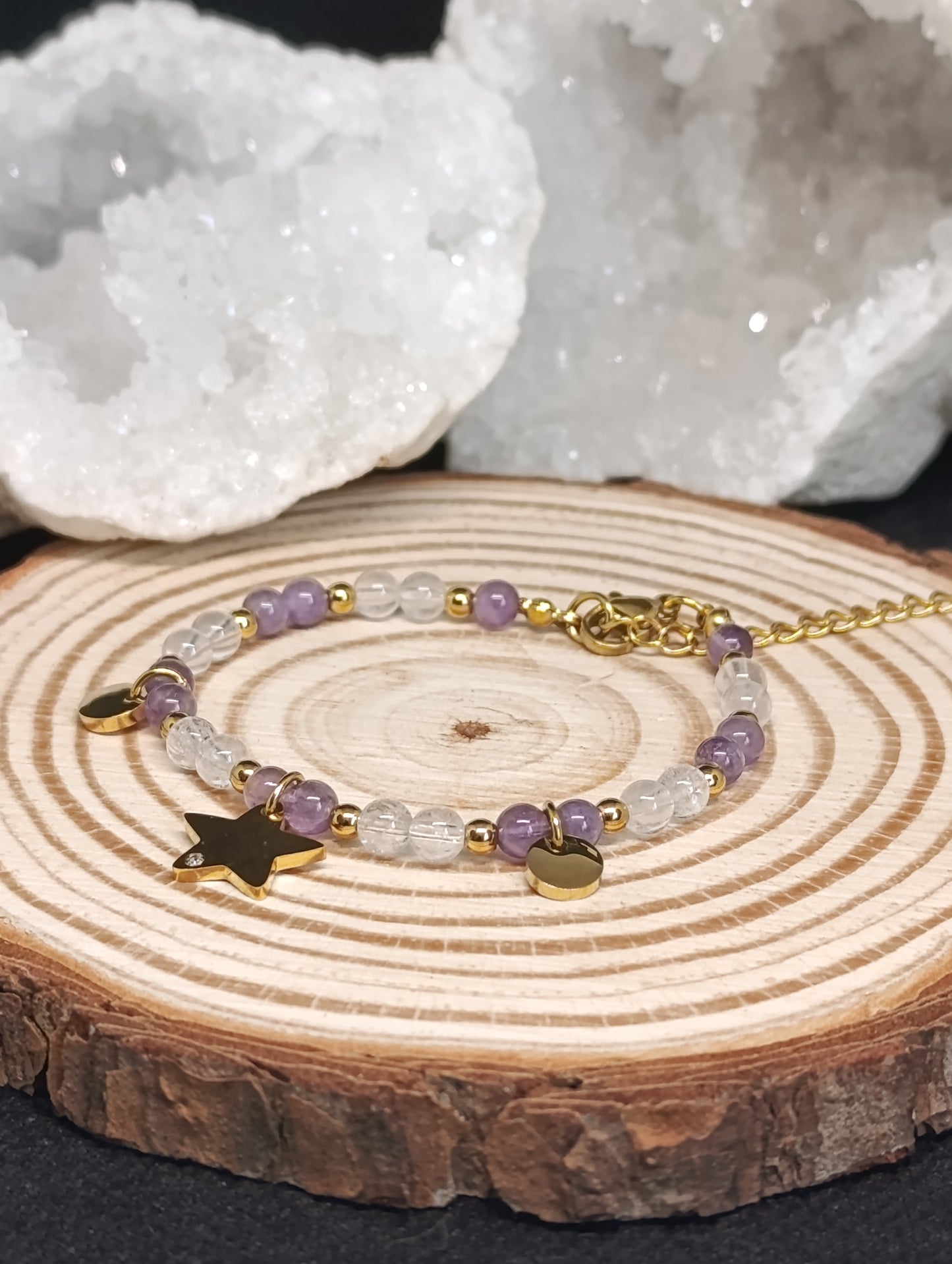 Bracelet breloque étoilé