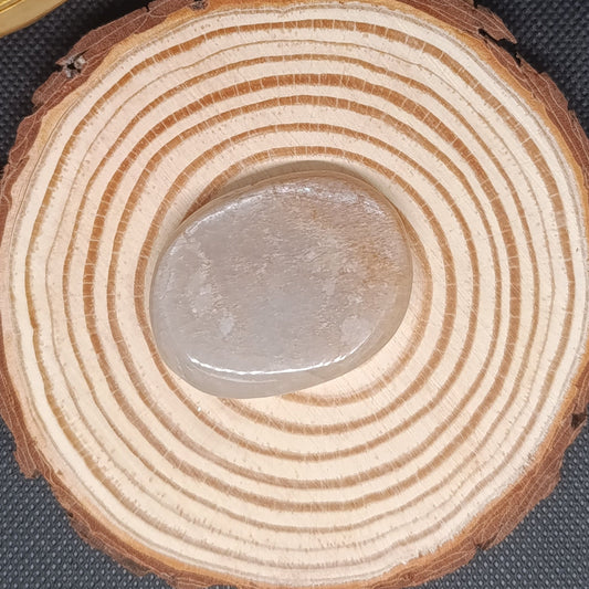 Pierre plate Pierre de lune beige - Qualité AA