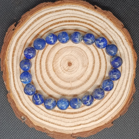 Bracelet boule Lapis-Lazuli 10mm