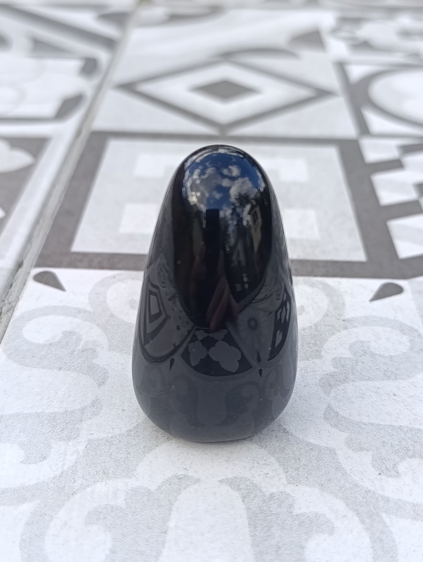 Forme libre Obsidienne œil céleste - Qualité AA