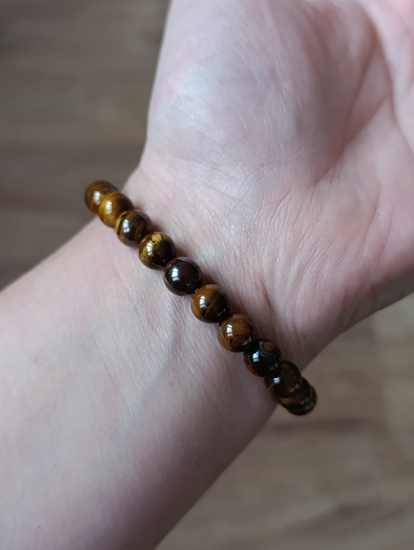 Bracelet Oeil de tigre - 7 chakras