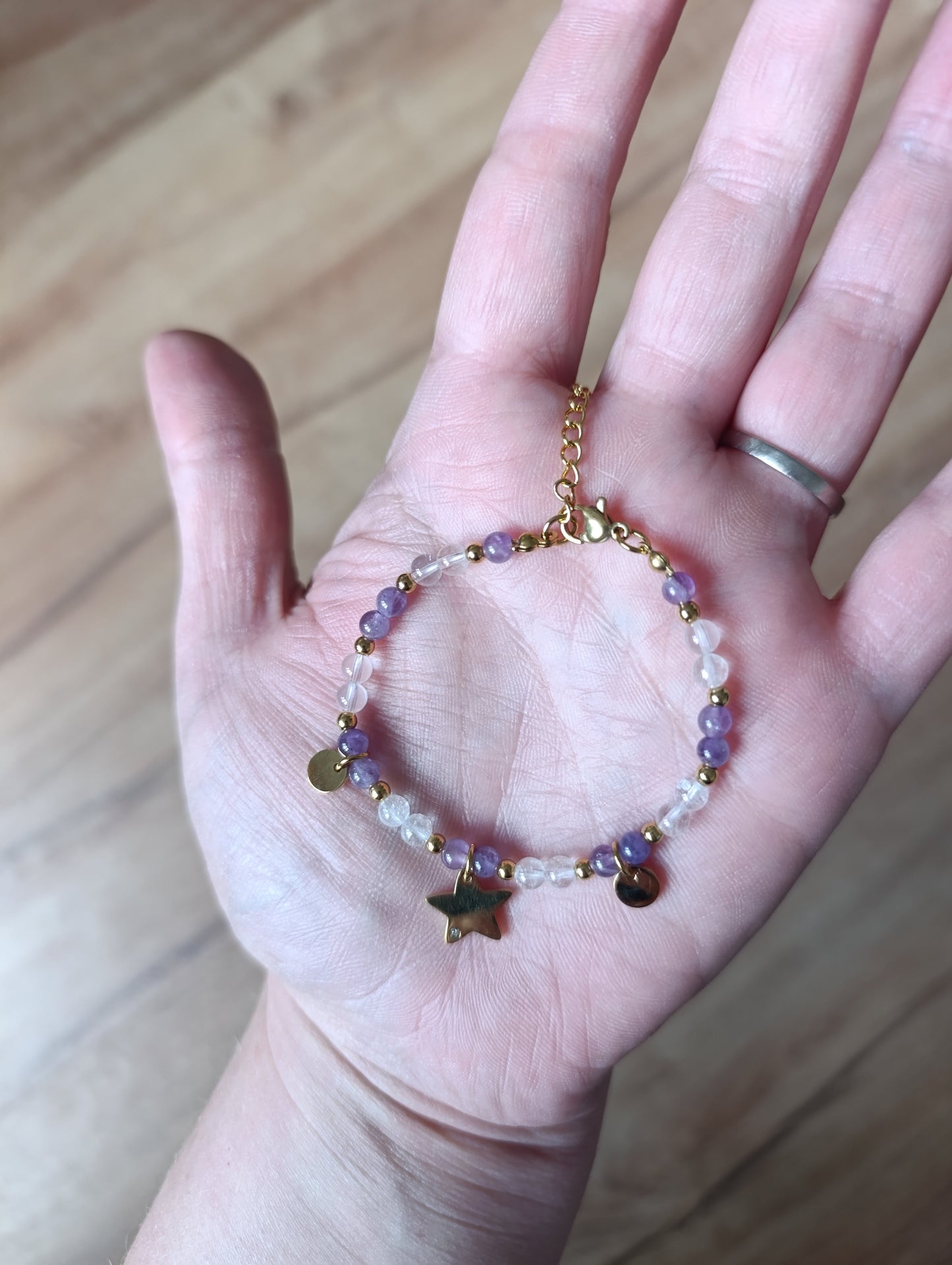 Bracelet breloque étoilé
