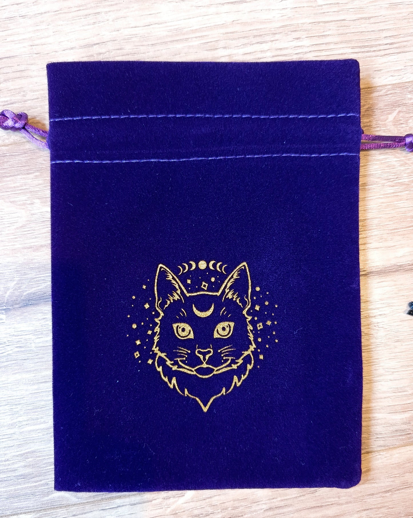 Pochette de rangement en velours