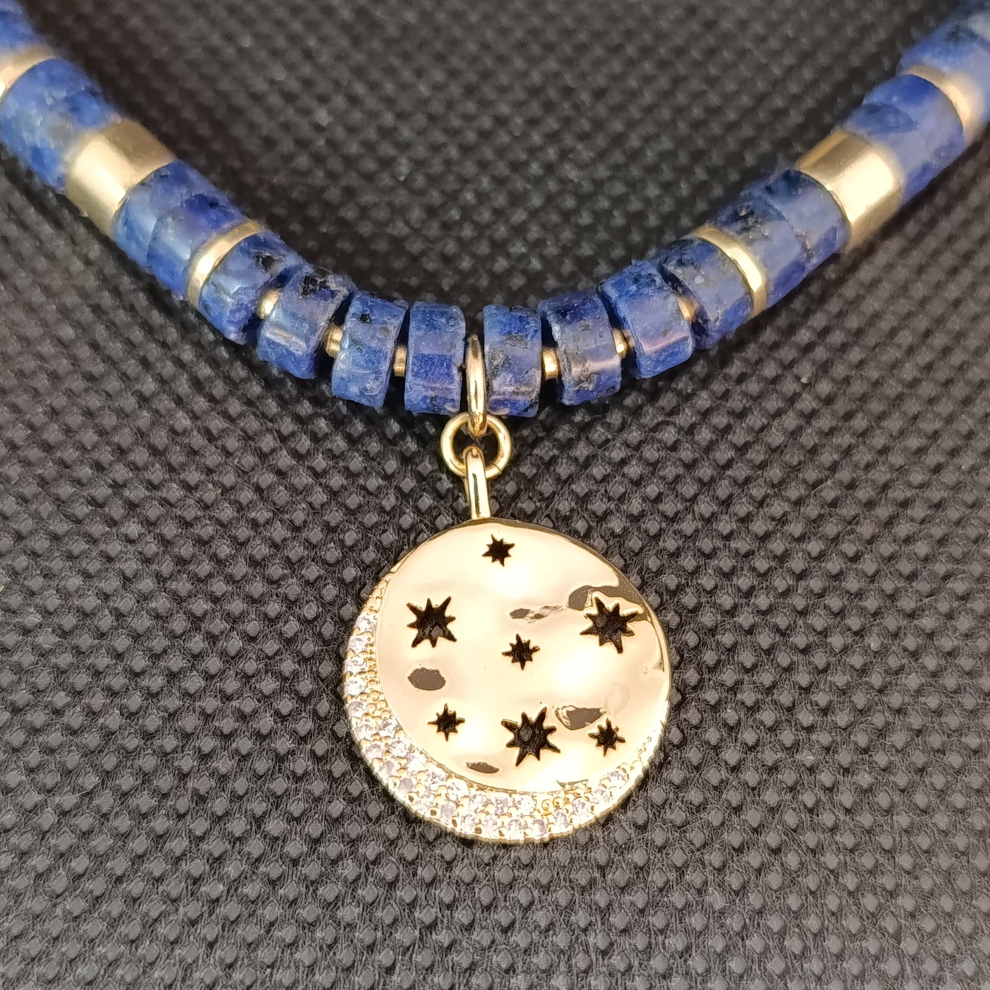 Collier étoilé Lapis Lazuli