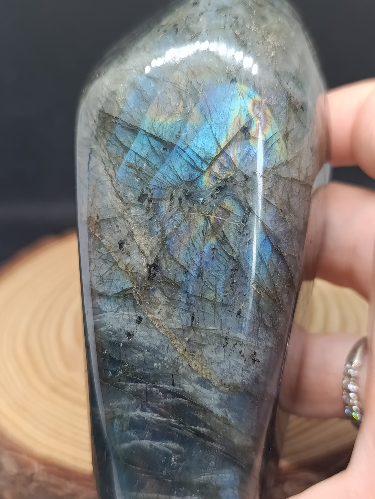 Forme libre Labradorite #1 - 520gr